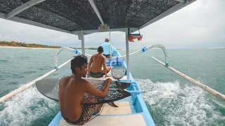 GONE SURFING Long Right Waves Nusa Dua Bali - pov 2023