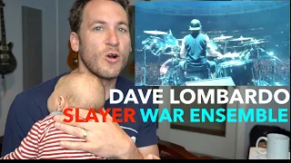 Guitar Teacher REACTS: Dave Lombardo | Slayer "War Ensemble" Big 4 Yankee Stadium