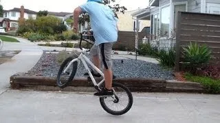 How To 180 Flat BMX