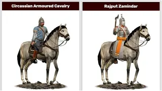 Empire: Total War 1vs1: Circassian Armoured Cavalry vs Rajput Zamindar