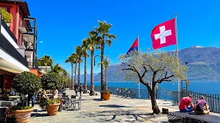 Brissago, Switzerland 4K - A Wonder Swiss Town - Discovering The Most Beautiful European Towns