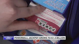 Powerball jackpot estimated at $1.30 billion for Saturday's drawing