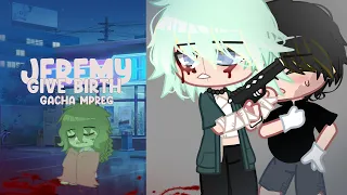 Jeremy gives birth with a zombie  -Gacha mpreg - gacha birth boy