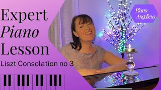 Piano Tutorial - Liszt consolation no. 3 | Liszt everyone can play (with score)