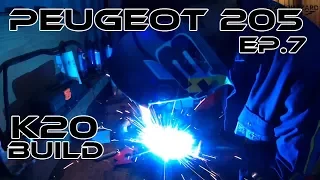 Projects Garage: K20 Peugeot 205 Build Ep.7 // Subframe Engine Mount 3/4