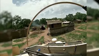 Portuguese Paratroopers in Heavy Combat With African Rebels In The Central African Republic