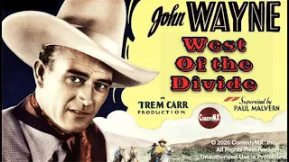West of the Divide (1934) | Full Movie | John Wayne | Virginia Brown Faire | George 'Gabby' Hayes