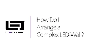 Arranging a Complex LED-Wall with NovaStar NovaLCT