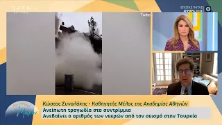 Ο Κώστας Συνολάκης για τα κτίρια που κατέρρευσαν στην Τουρκία | OPEN TV