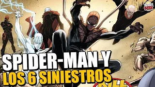 SPIDER-MAN SE UNE A LOS 6 SINIESTROS | Marvel en 1 Minuto spiderman 3 no way home spiderverse #Short