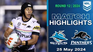 NRL 2024 | Cronulla-Sutherland Sharks v Penrith Panthers | Match Highlights