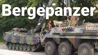 Bergepanzer - die vielseitigen Helfer der Bundeswehr - BPz 2 und BPz 3 Büffel kurz vorgestellt