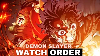 How to Watch Demon Slayer in Best Order 2024