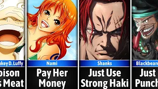 How to Beat One Piece Characters