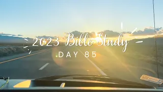 Study the Bible in One Year: Day 85 Joshua 12-15 | bible study for beginners