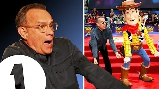 "YEEHAW!" Tom Hanks on becoming Woody and making you cry in Toy Story 4.