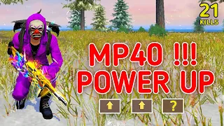 SOLO VS SQUAD || MP40 DAMAGE BOOSTED😱? THE ULTIMATE DESTRUCTION FORCE IN FF🔥|| 90% HEADSHOT INTEL I5