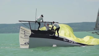 18ft Skiff  HUN GP DAY1 2017