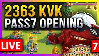 KVK 2363:  Pass7 Opening 🔥 LIVE! 🔴 JohnWee & Fleisch eating Baguette