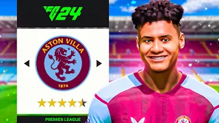 FC 24 Aston Villa Career Mode EP1...