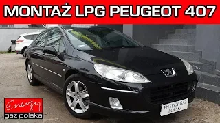 Montaż LPG - PEUGEOT 407 z silnikiem 2.0 136KM 2005 rok w Energy Gaz Polska na auto gaz LANDI EVO