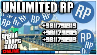 *NO REQUIREMENTS* SOLO UNLIMITED RP METHOD IN GTA 5 ONLINE! RANK UP QUICK! 10 000 RP EVERY MINUTE!