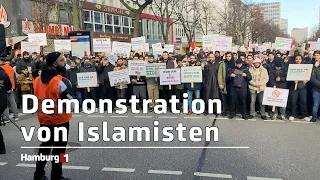 Trotz Warnung durch Verfassungsschutz: Über 1.500 Menschen auf Islam-Demo in St. Georg