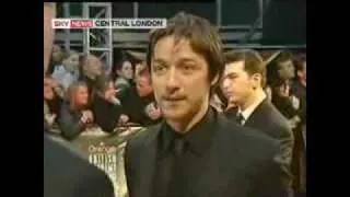 James McAvoy - Bafta 2007 Interview