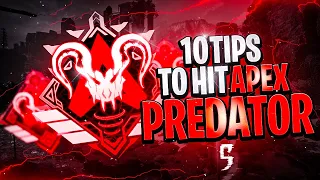 10 BEST predator tips to CONSISTENTLY rank up - Apex Legends Tips and Tricks