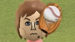 wii sports raging and funny moments - baseball max level