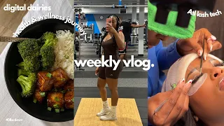 making $500+ a day as a ATL LASH TECH|  my workout splits for the week, Trader Joe’s favorites