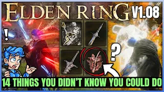 14 New Secrets You Didn't Know About in Elden Ring - New Broken Ash & Talisman Trick - Tips & More!