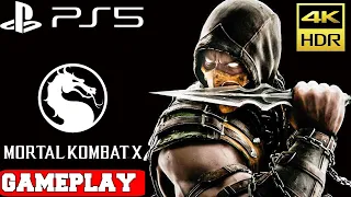 Mortal Kombat X PS5 HDR 4K 60FPS Gameplay