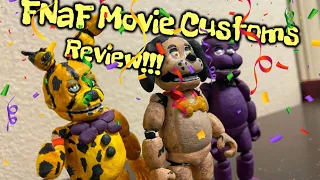 FNaF Movie Custom Figures Review!!!