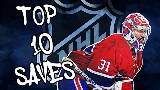 Top 10 NHL Saves Of The Year - 2021 Edition