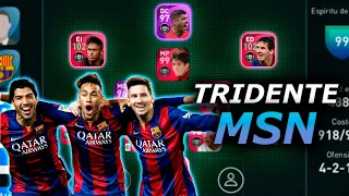 Usamos al MEJOR TRIDENTE del BARCELONA *MSN* | PES 2021 Mobile | Rabanillo