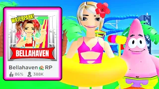 I Created a FAKE Brookhaven Game.. (WATERPARK)