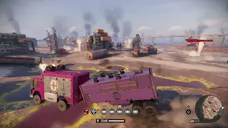 Heavy Duty Medic truck build and towing in bedlam. Crossout.