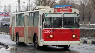⚪Поездка на троллейбусе №1322; ЗиУ-682Г-016(012); маршрут №16; мост Уралмаш(ЕКБ); город Саратов