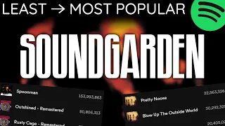 Every SOUNDGARDEN Song LEAST TO MOST PLAYED [2023]