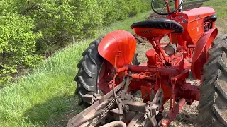 Case VAC Tractor and Case E22 Plow