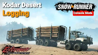 New Map Kodar Desert Siberia Russia Logging Mission In Snowrunner Update xbox one