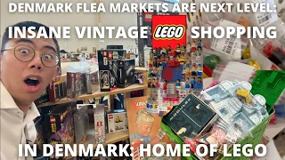 Vintage LEGO Shopping at Denmark Antique Stores! INSANE HAUL!