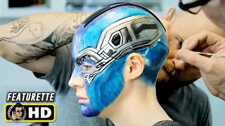 GUARDIANS OF THE GALAXY VOL 2. (2017) Karen Gillan Nebula Transformation [HD] Marvel