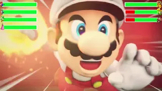 Super Mario Odyssey ... With HealthBars | Mario's NightMare [HD]
