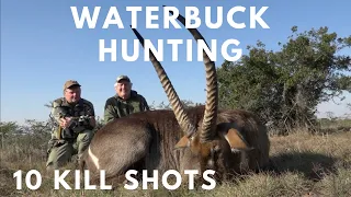 The Ultimate Waterbuck Takedown - 10 Kill Shots