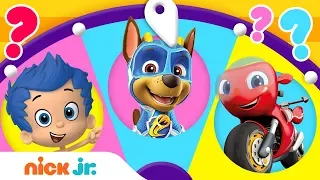 Adventures w/ PAW Patrol, Dora, Blue & Ricky Zoom! 🙃 Spin the Wheel of Friends Ep. 1 | Nick Jr.