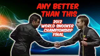 Ronnie O'sullivan v Ali Carter, 2012 World Snooker Championship Final Session 3