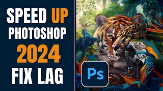 How To Speed Up Photoshop 2024 ( Photoshop for Beginners )