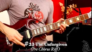 30 Metallica BLACK ALBUM Riffs Ranked and Performed!